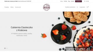 Cukiernia z dowozem Kraków, Wieliczka, - Ciasteczko.com