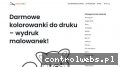 Screenshot strony pokolorujto.pl