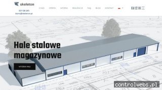 hala przemysłowa skeleton.pl