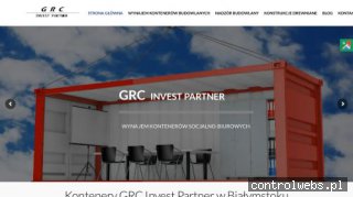 baraki Białystok kontenery.bialystok.pl