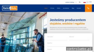 Producent stojaków metalowych - racksandrolls.pl