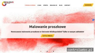 pisakowanie ogrodzeń Ostrów Wielkopolski novacolor.com.pl