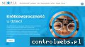 Screenshot strony miopia.pl