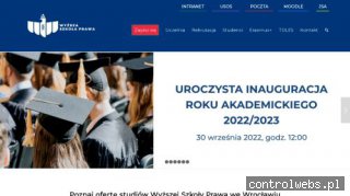 Podyplomowe studia prawnicze - Wyższa Szkoła Prawa