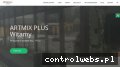Screenshot strony artmixplus.com.pl
