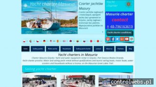 Czarter jachtów - czarter-mazury.com