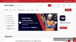 Platforma sprzedażowa dla przemysłu - waltoria.pl