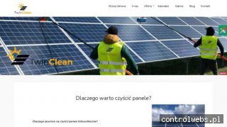 mycie paneli fotowoltaicznych twinclean.pl