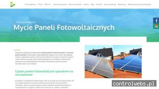 mycie farm fotowoltaicznych czystepanele.com