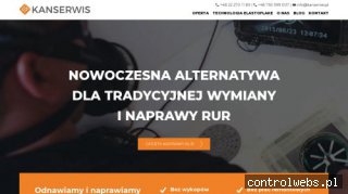 Kanserwis - Innowacyjna renowacja i naprawa rur od wewnątrz