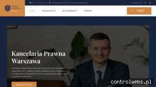 Prawnik Warszawa - Marek Martyna