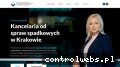 Screenshot strony prawo-spadkowe-krakow.pl