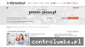 Screenshot strony www.presto-pizza.pl