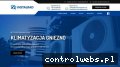 Screenshot strony www.klimatyzacjagniezno.pl