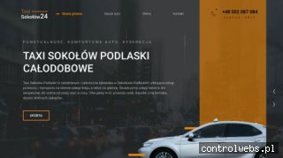 Przewóz osób - Taxisokolow24.pl