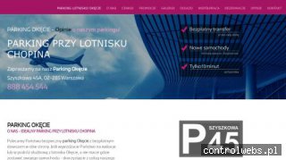 Parking Okęcie Warszawa - parkingokecie24.pl