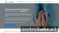 Screenshot strony www.alkomedica.pl
