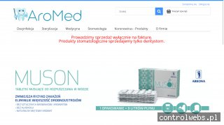 Sklep internetowy - aromed.pl