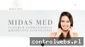Screenshot strony midasmed.pl