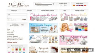 Sklep ślubny - decomariage.pl