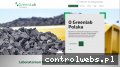 Screenshot strony www.greenlabpolska.pl
