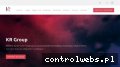 Screenshot strony www.krgroup.pl