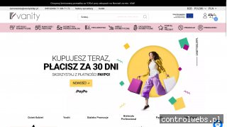 Sklep kosmetyczny - vanitysklep.pl