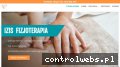 Screenshot strony izis-fizjoterapia.pl