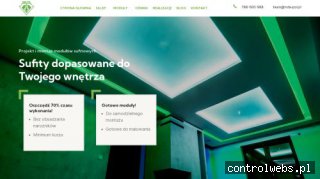 sufit podwieszany modułowy nida-pol.pl