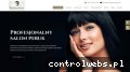 Screenshot strony www.perukimetamorfoza.pl
