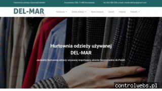 Hurtownia odzieży używanej DEL-MAR