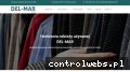 Screenshot strony del-mar.eu
