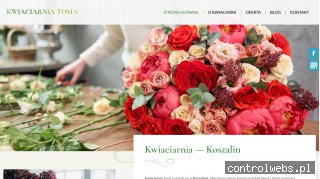 przybrania kwiatowe koszalin toma-kwiaciarnia.pl
