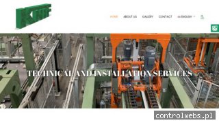 montaż maszyn przemysłowych knif.pro