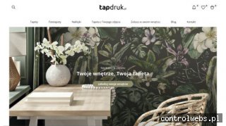 tapdruk.pl producent tapet na wymiar