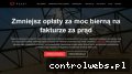 Screenshot strony kompensacja.rednt.eu