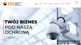 FPI.com.pl - systemy alarmowe oraz systemy przeciwpożarowe.