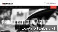 Screenshot strony www.detective.pl