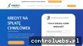 Screenshot strony kredytnachwilowki.pl