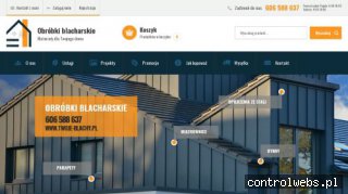 Obróbki blacharskie na wymiar - twoje-blachy.pl