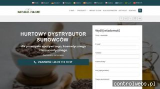 Natural Poland - hurtowy dystrybutor surowców
