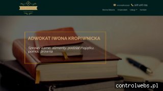 Adwokat Iwona Kropiwnicka - Kancelaria Adwokacka