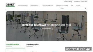 GERET.PL - Internetowy sklep z krzesłami biurowymi