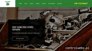 Tas-Met kontenery na śmieci, skup złomu - Wrocław