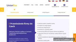 Zakładanie spółki w Czechach - uniontax.pl