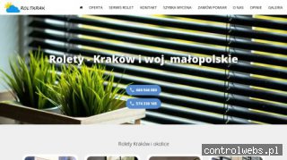 Żaluzje zewnętrzne Kraków - roltkrak.pl