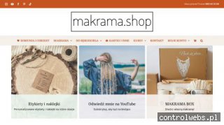 Sklep z rękodziełem - makrama.shop