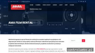 Wypożyczalnia sprzętu filmowego