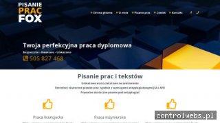 Pisanie prac - pisaniepracpomoc.pl