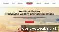 Screenshot strony wedlinyzdebiny.pl